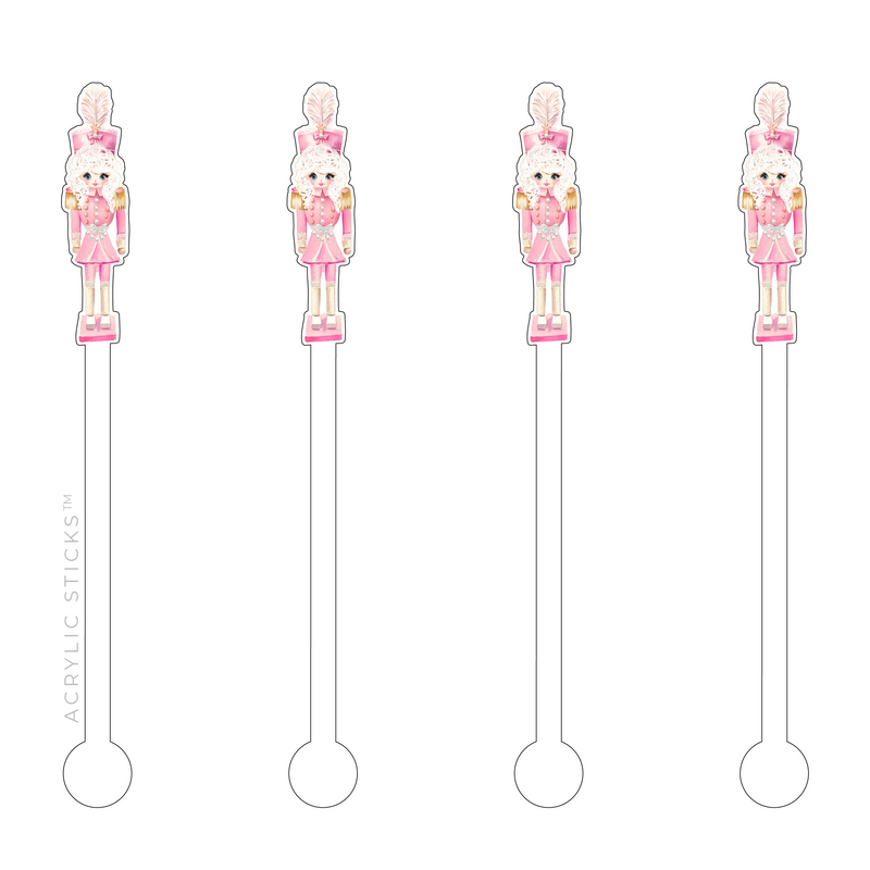 DOLLY PARTON NUTCRACKER ACRYLIC STIR STICKS