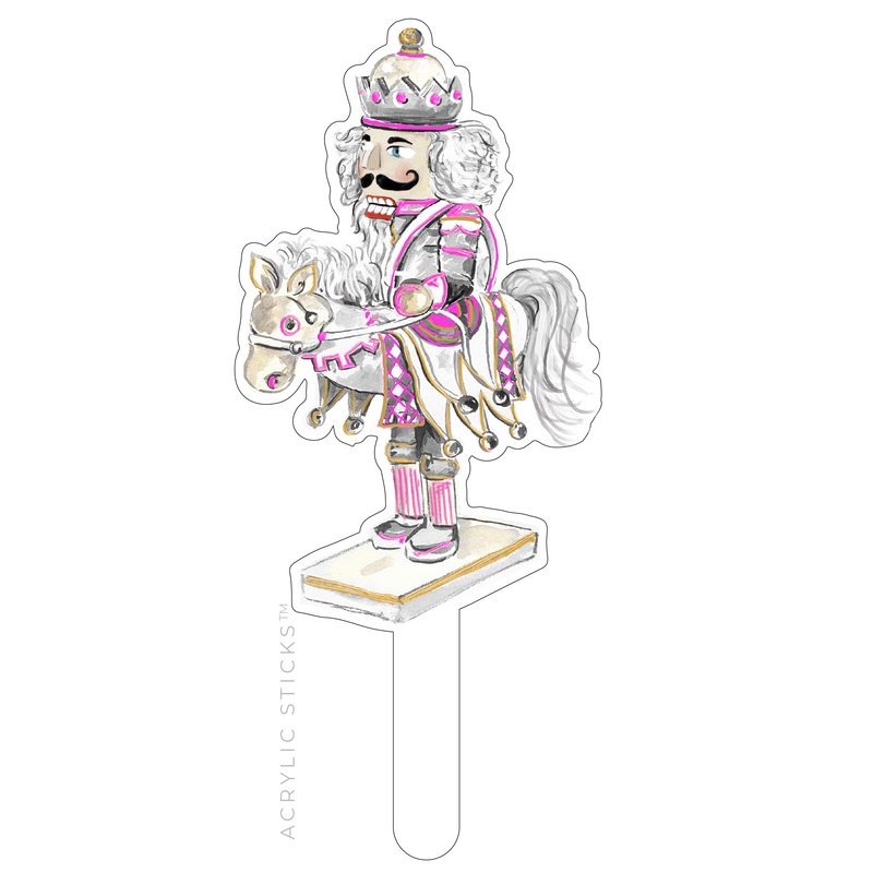 THE KNIGHT NUTCRACKER ACRYLIC CAKE TOPPER