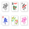 CLASSIC MAHJONG ACRYLIC DRINK CLIP COMBO