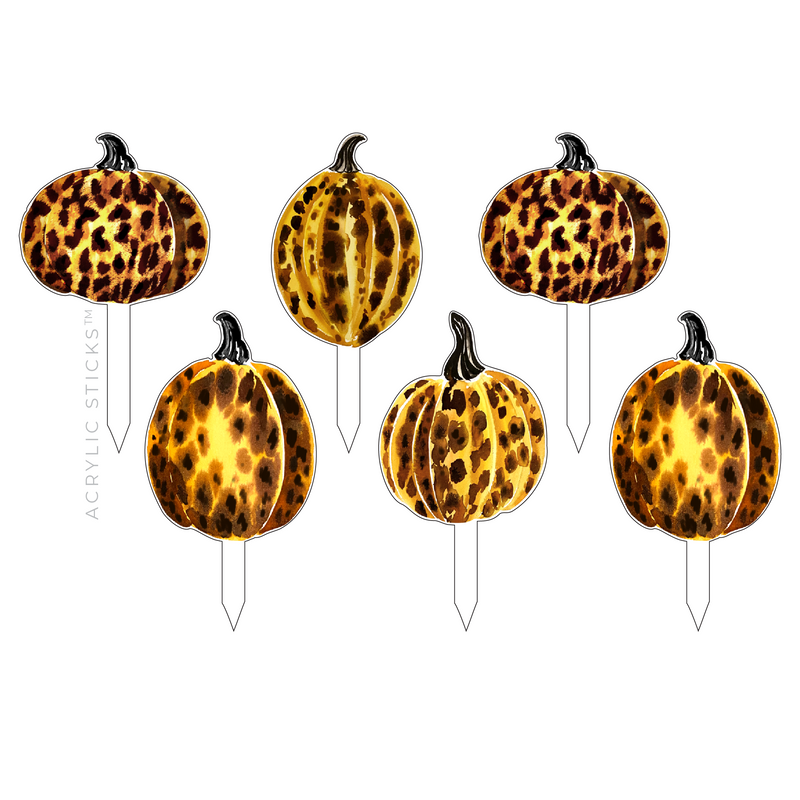 TORTOISE SHELL GOURDS ACRYLIC PARTY PIK STICKS COMBO